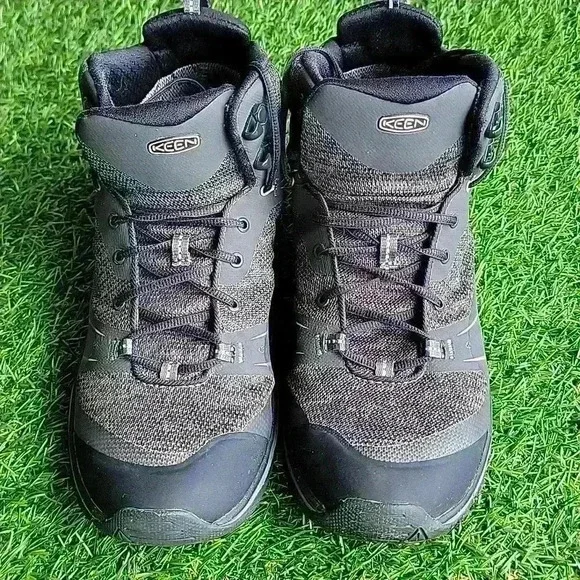 Keen Terradora ll Hiking Trail Gray Pink Mid Ankle Waterproof Size 11 - Picture 9 of 12